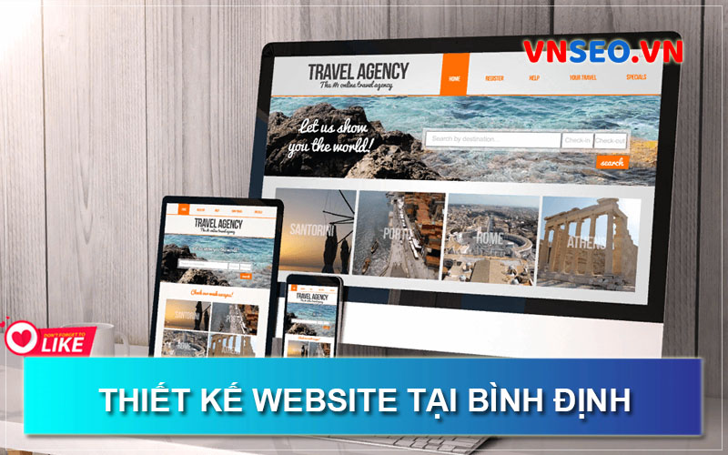 thiết kế website tại Bình Định