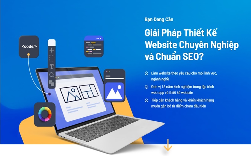 Thiết kế website trọn gói giá rẻ tại Kon Tum