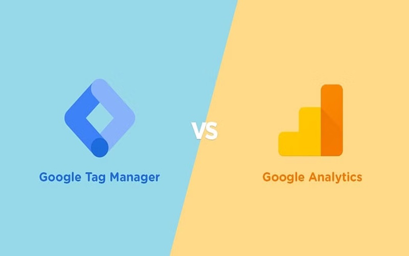 So sánh Google Analytics và Google Tag Manager