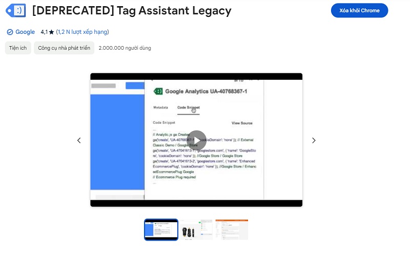 Tag Assistant