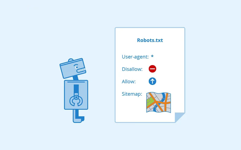 File Robots.txt chứa lệnh noindex