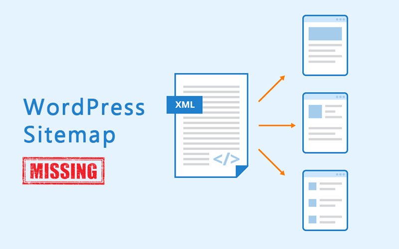 Website thiếu sitemap