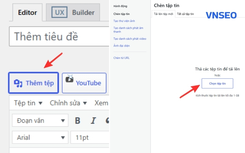Hướng dẫn tải ảnh lên website